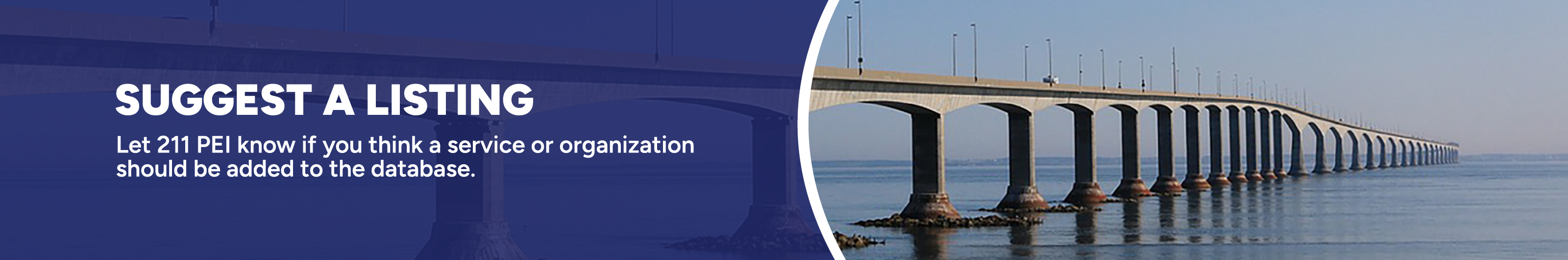 Suggest Listing banner