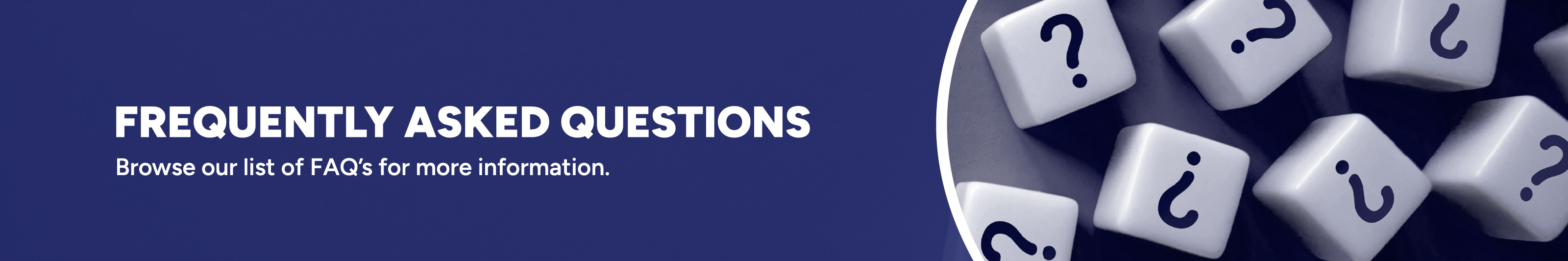 Faqs banner